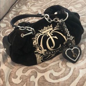 Juicy Couture Velour Slouchy Bag